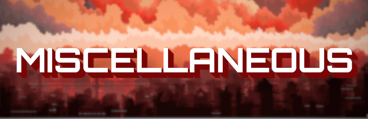 Miscellaneous page header.